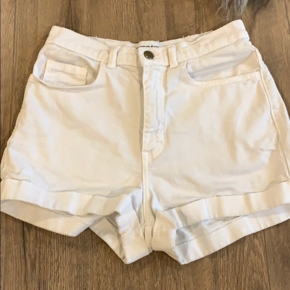 American Apparel High Waisted shorts